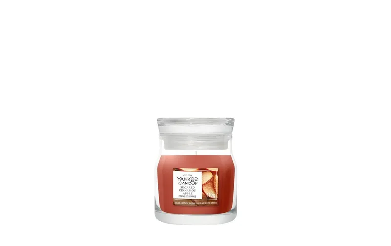Yankee Candle Signature Duftkerze Sugared Cinnamon Apple Signature Small Jar