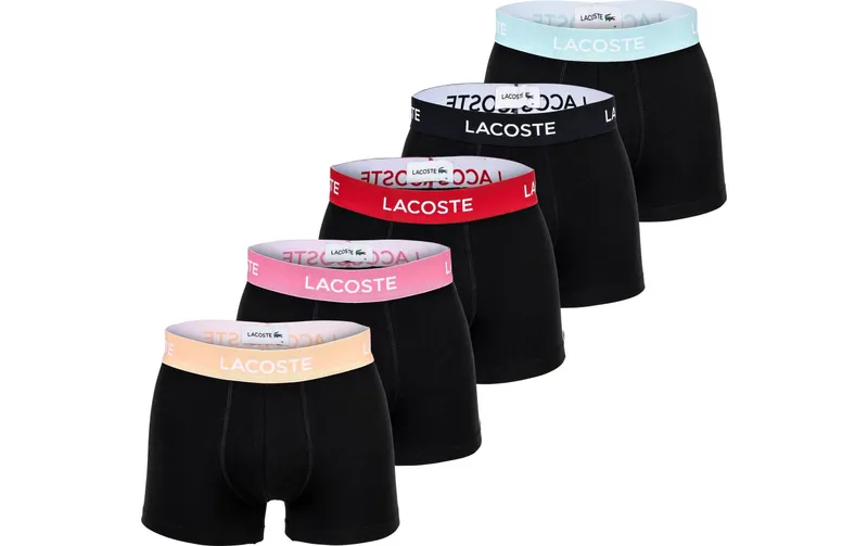 Lacoste Boxershort, 5er-Pack Mehrfarbig, XL