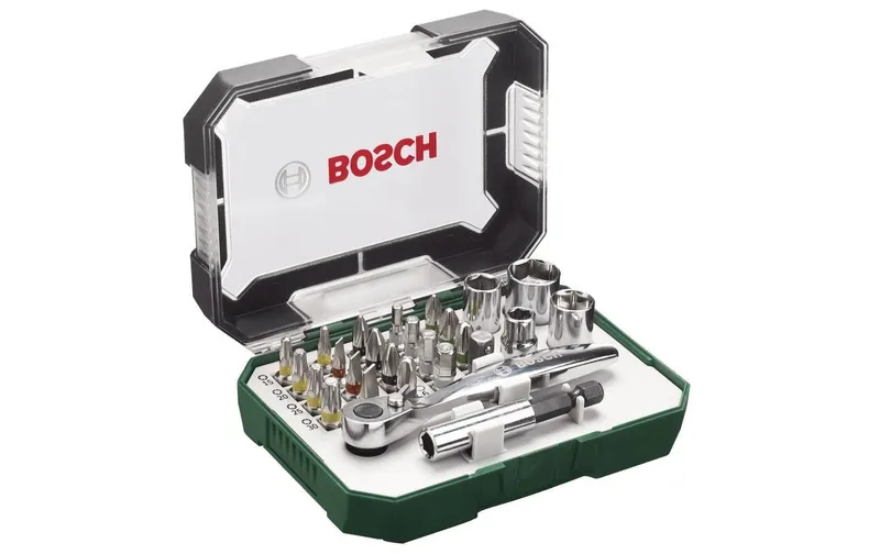 Bosch Schrauberbit- et Ratschen-ensemble, 26-teilig
