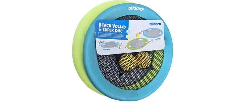 alldoro Beachball-Set & XL Wurfscheibe
