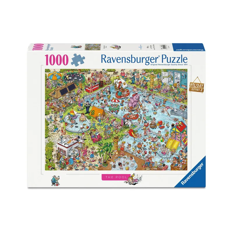 Ravensburger Puzzle Holiday Resort 3: Der Pool 1000 Teile