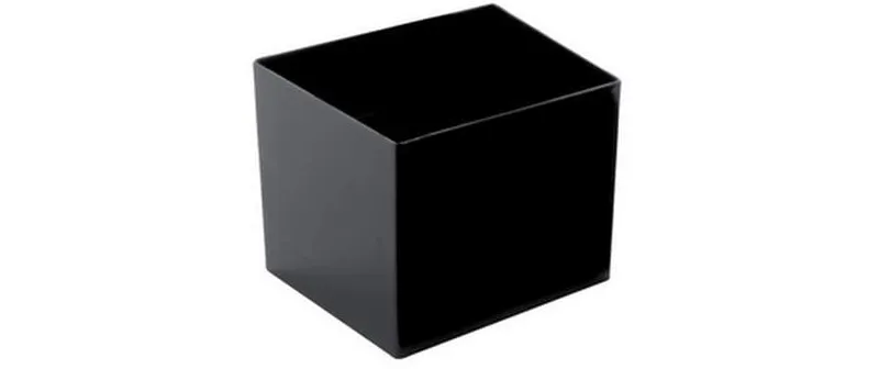 Webstar Fingerfood-Schale Cube noir 60 ml 15 pièces