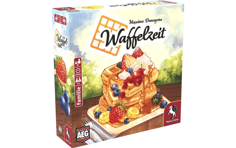 Pegasus Spiele Familienspiel Waffelzeit -DE