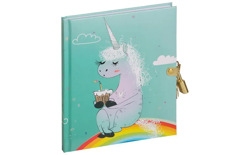 Pagna Tagebuch Einhorn con Schloss
