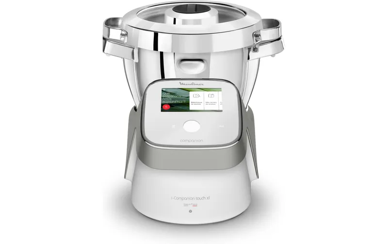 Moulinex Robot culinaire i-Companion Touch XL Argent/Blanc