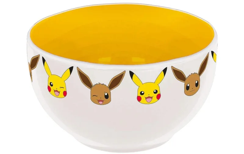 Stor Schüssel Pokémon 1 pièces, brun/Gelb/blanc