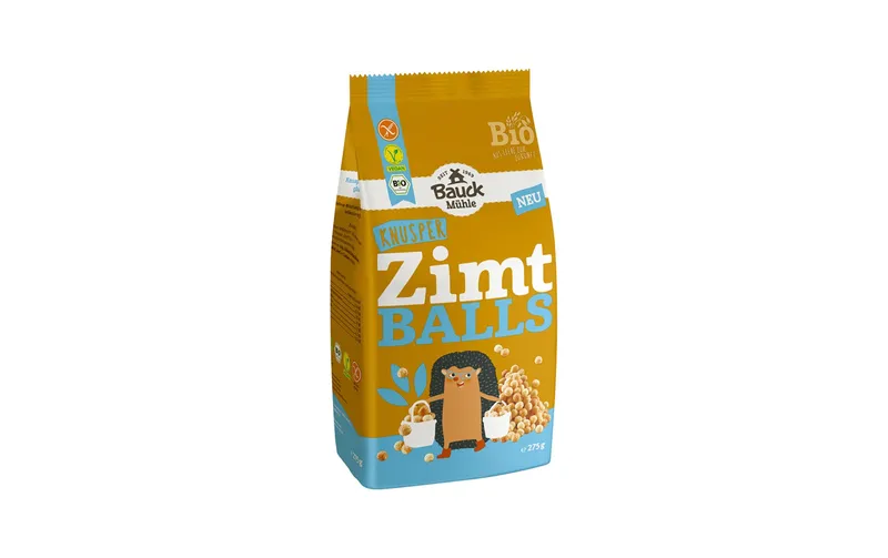 Bauck Mühle Zimt Balls Glutenfrei, 275 g