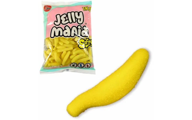 Jake Jellymania Sugared Bananas halal 1000 g