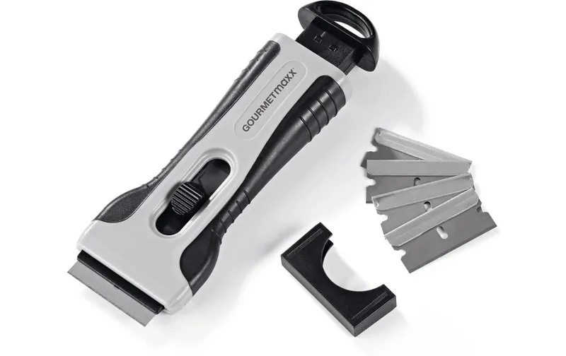 GOURMETmaxx Glaskeramikschaber 4 Ersatzklingen