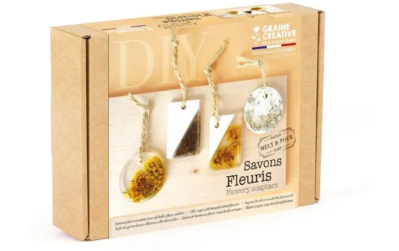 Graine Créative Graine Créative Seifen DIY Kit Trockenblumen 4 Stk/ 1 Pck