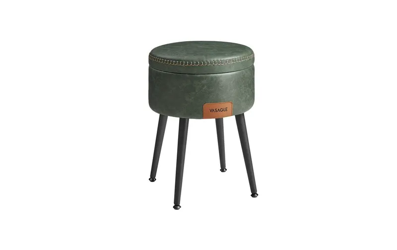 VASAGLE Hocker 32 cm, green