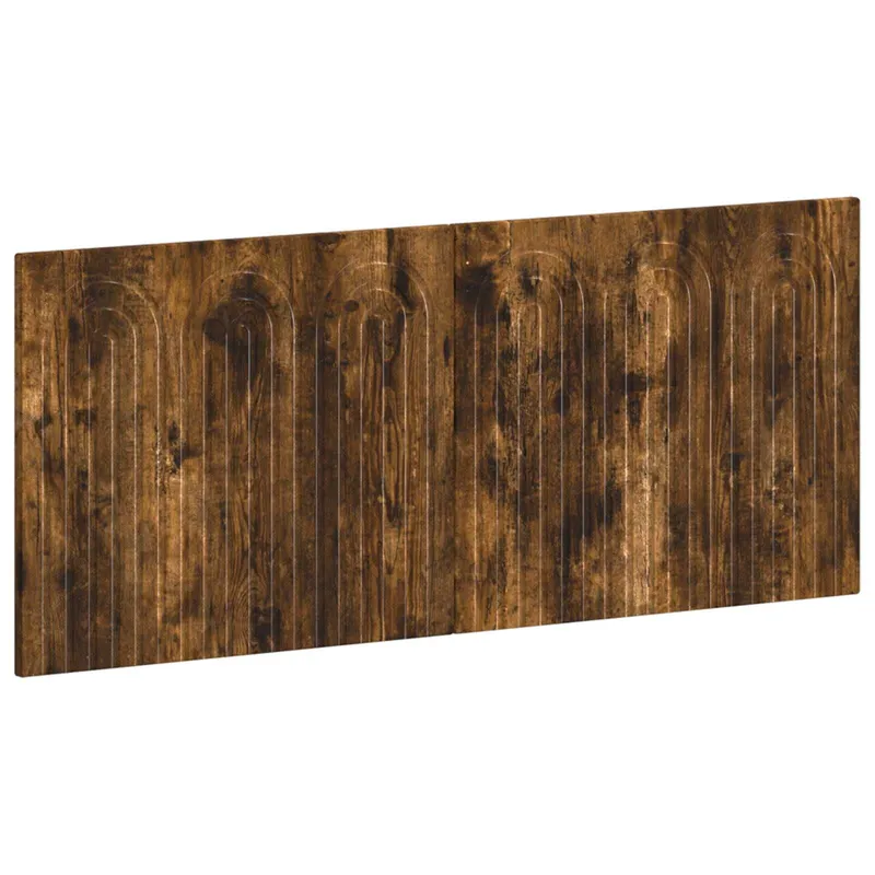 Wandmontiertes Kopfteil ALKMAAR Raucheiche engineered wood