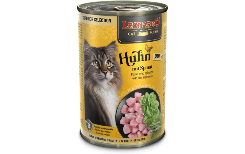 Leonardo Cat Food Nassfutter Superior Selection Huhn, 400 g