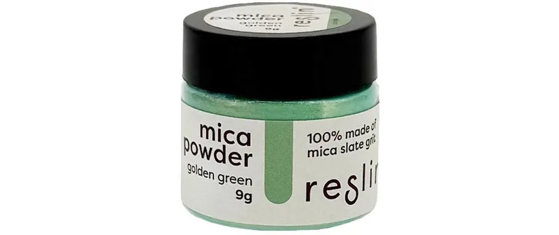 Reslin Mica Pulver 9g verde