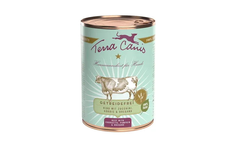 Terra Canis Nassfutter Getreidefrei Rind, 400 g