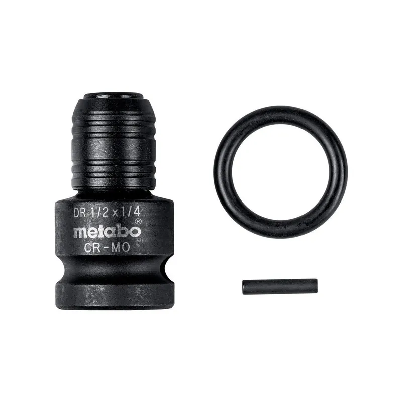 Metabo Adapter 1/2" auf 1/4", E 6.3, 3-teilig, schlagfest