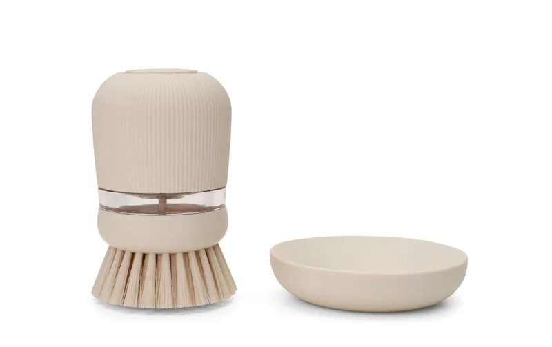 Brabantia Spülbürste con Seifenspender PerfectFit beige