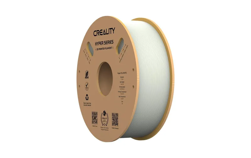 Creality Filament PLA Hyper, white, 1.75 mm, 1 kg