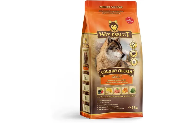 Wolfsblut Trockenfutter Dog Country Chicken Adult, 12.5 kg