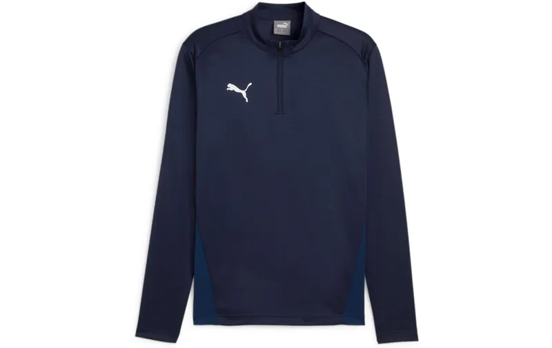 PUMA Zip Top teamGOAL Training 1/4 S, Dunkelblau