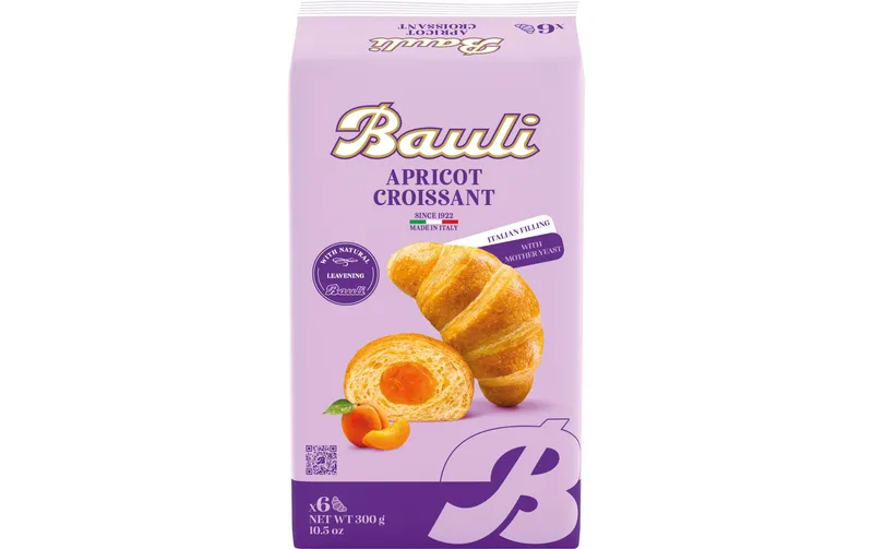 Bauli Croissant – Aprikose 6 pièces, 300 g