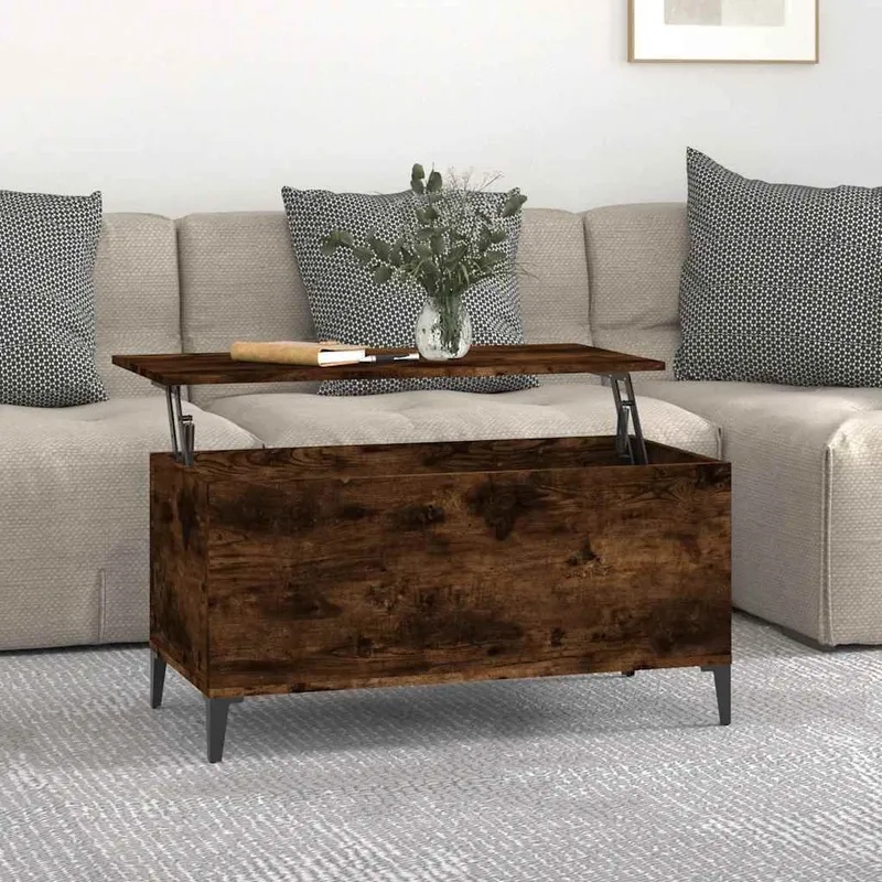 Couchtisch Räuchereiche 90x44,5x45 cm derivato del legno
