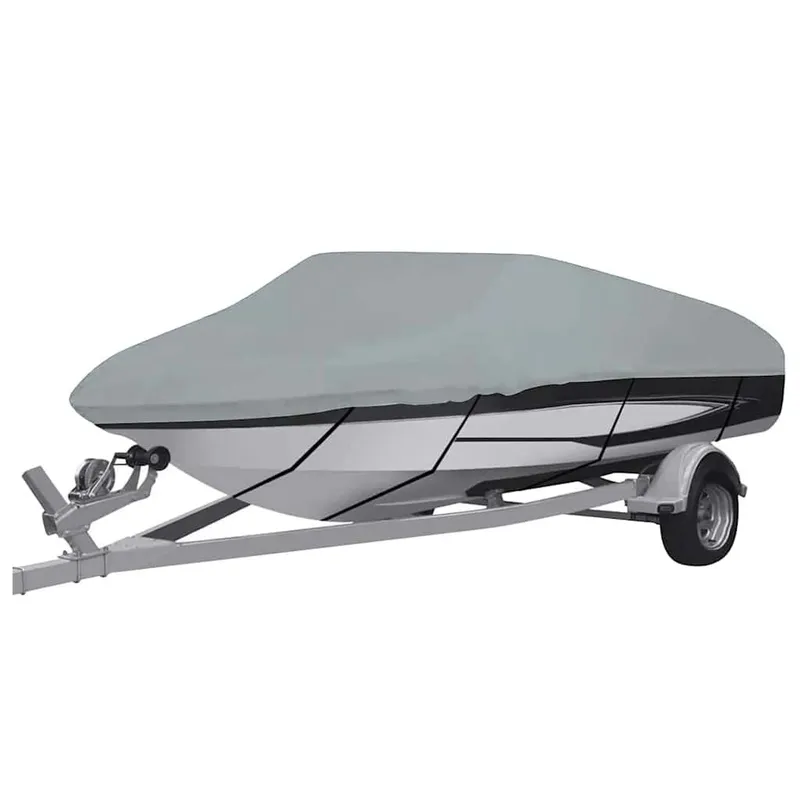Housse de bateau Gris 760x350x40 cm