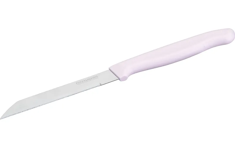 Fackelmann Gemüsemesser Gemüsemesser 12 cm, Pastellrosa