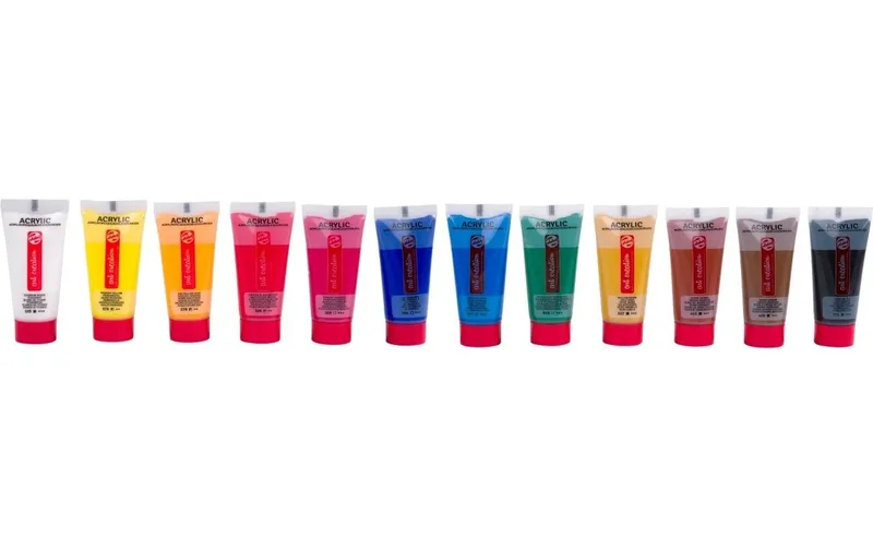 Talens Acrylfarbe Art Creation 12er Set, multicolore