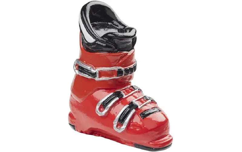 HobbyFun Mini-Utensilien Skistiefel 4 cm, rouge