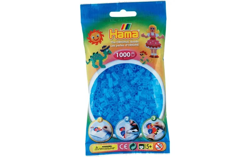 Hama Bügelperlen Midi, 1000 pièces Aqua