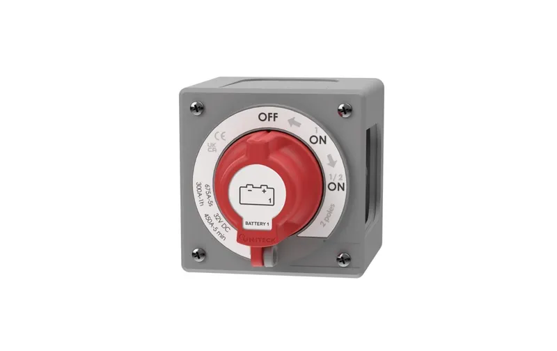 UNITECK Batterietrennschalter Unibatswitch 300A bipolar