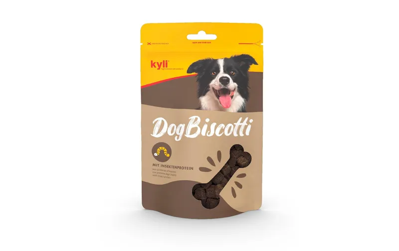 kyli Leckerli DogBiscotti mit Insektenprotein, 200 g