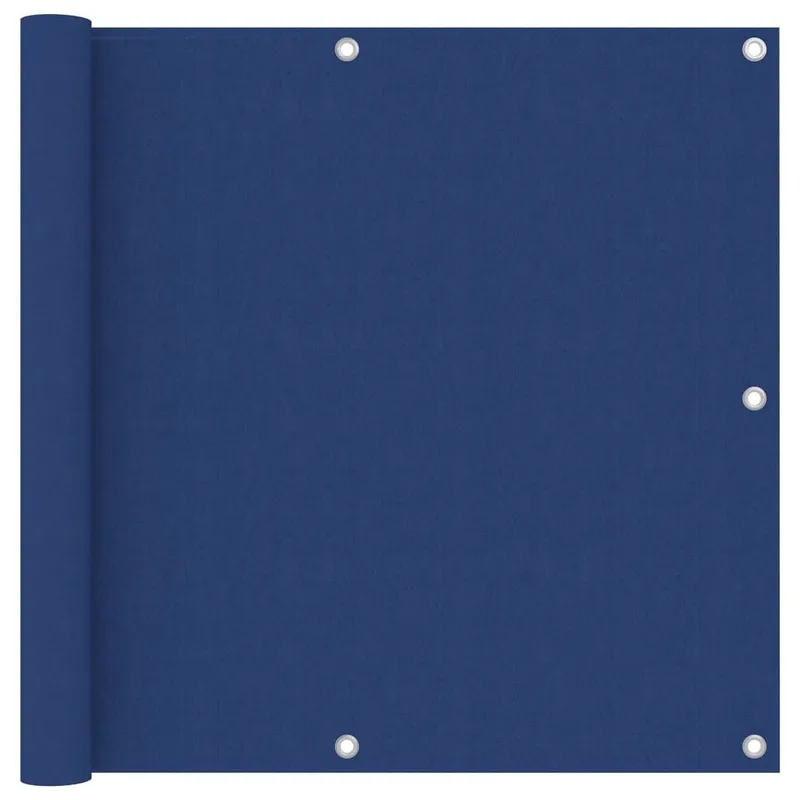 Balkon-Sichtschutz Blau 90x500 cm Oxford-Gewebe