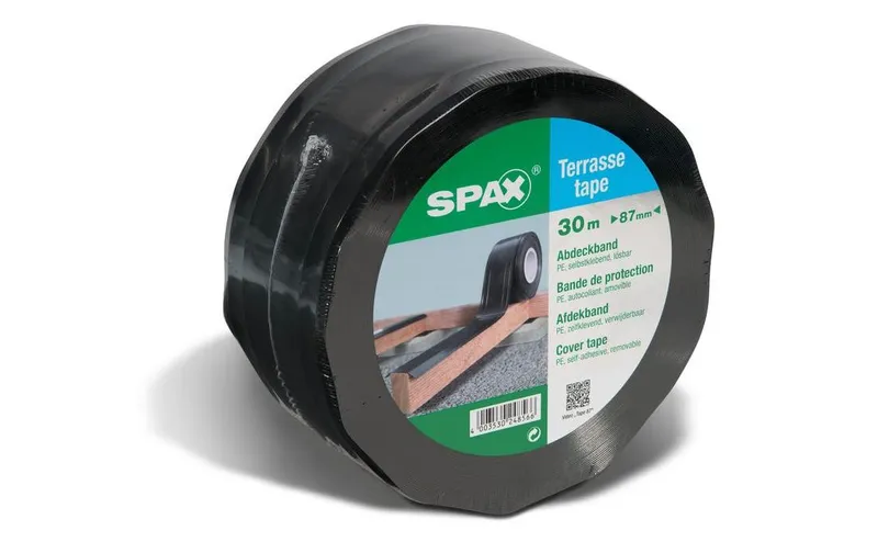 Spax Isolierband 87 mm x 30 m, nero