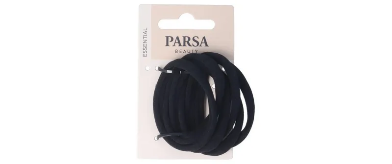 Parsa Beauty Zopfhalter, metallfrei, noir 6 pièces