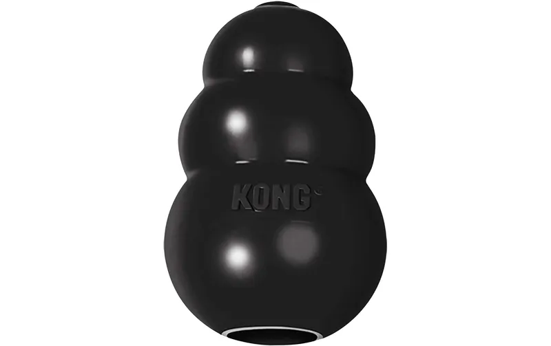 Kong Hunde-Spielzeug Extreme Ø 7 cm, Schwarz