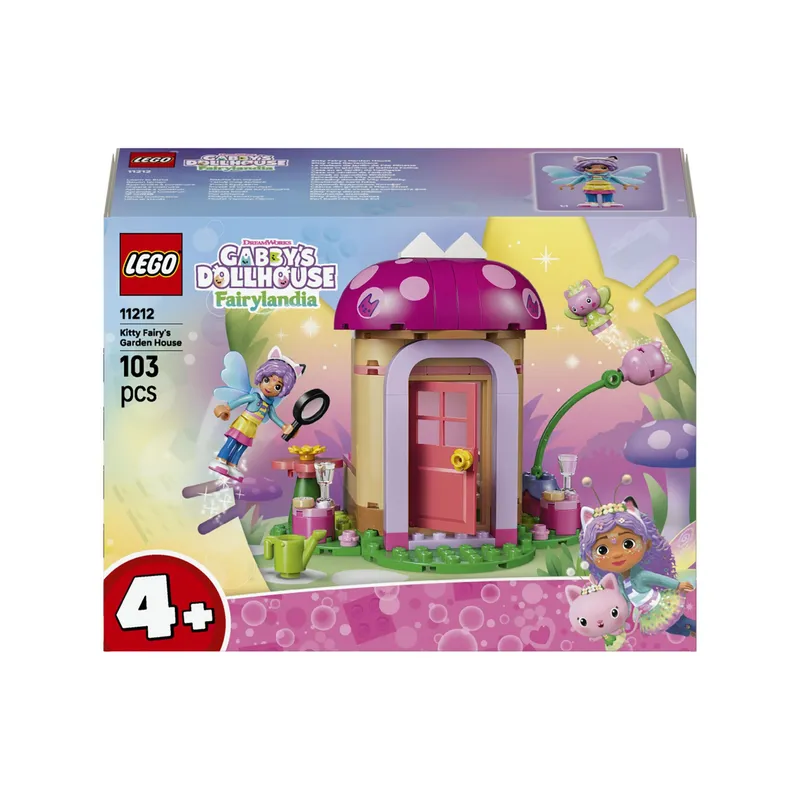LEGO® Gabby's Dollhouse Kitty Fees Gartenhaus 11212