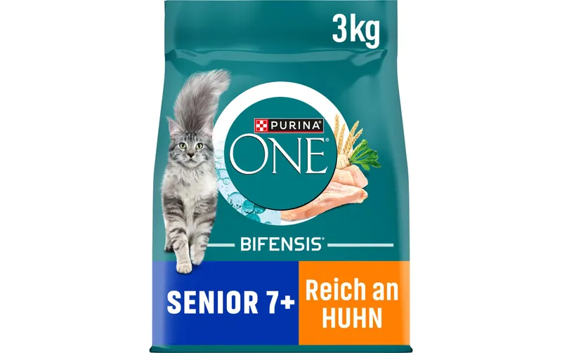 Purina ONE Trockenfutter Senior 7+ Huhn 3 kg