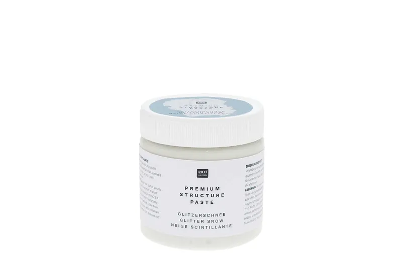 Rico Design Glitterpaste Premium Glitzerschnee 250 ml