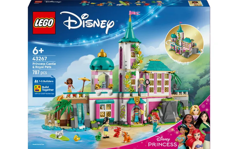 LEGO® Disney Princess Prinzessinnenschloss with Haustieren 43267