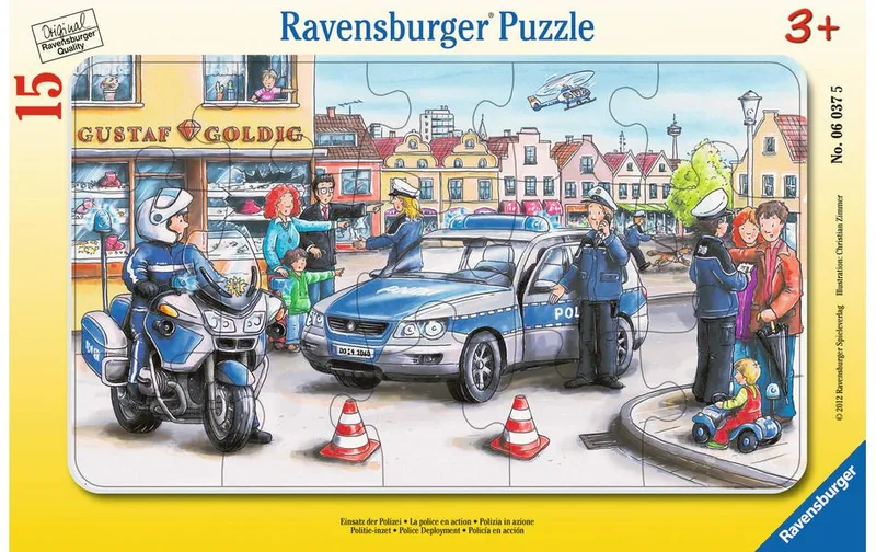 Ravensburger Einsatz il Polizei