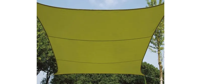Perel Sonnensegel 360 cm, Quadratisch