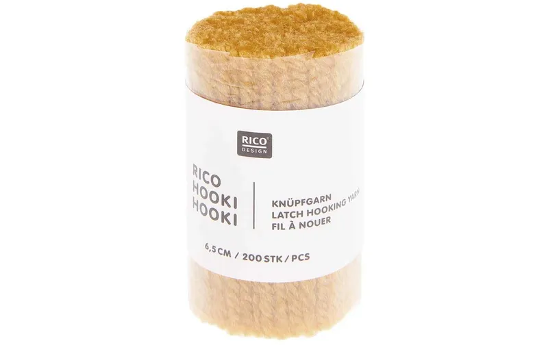 Rico Design Hooki Knüpfgarn Orange
