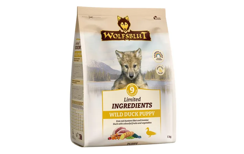 Wolfsblut Trockenfutter Puppy Wild Duck 1 kg