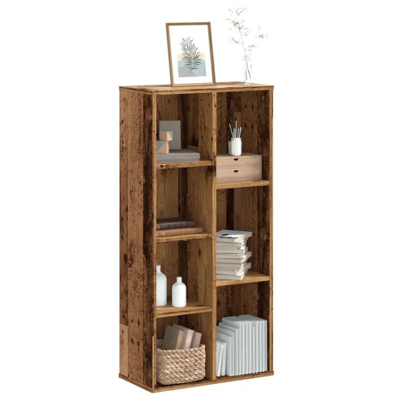 Bücherregal Altholz-Optik 50x25x105 cm derivato del legno