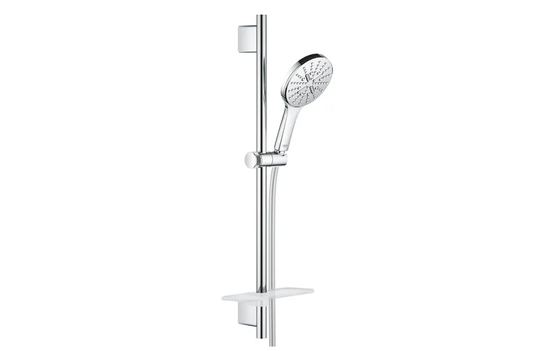 GROHE Duschbrausen-Set Rainshower SmartActive 130 EcoJoy Chrom