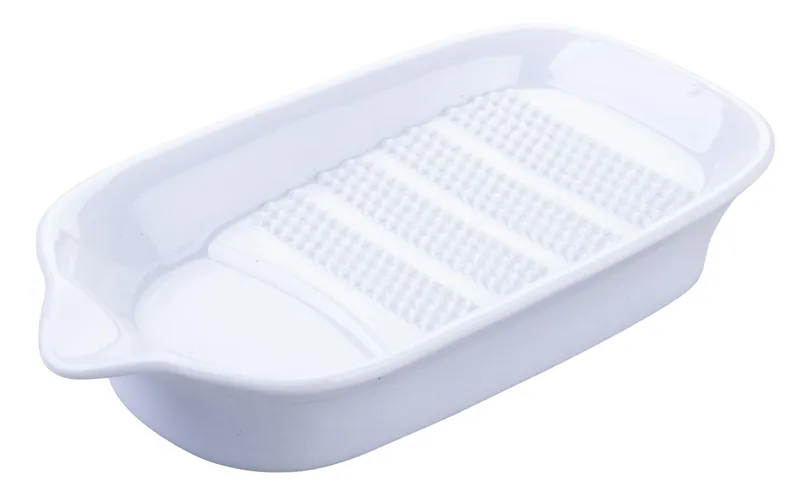Fackelmann Ingwerreibe, 153 x 83 x 30 mm, Keramik, bianco