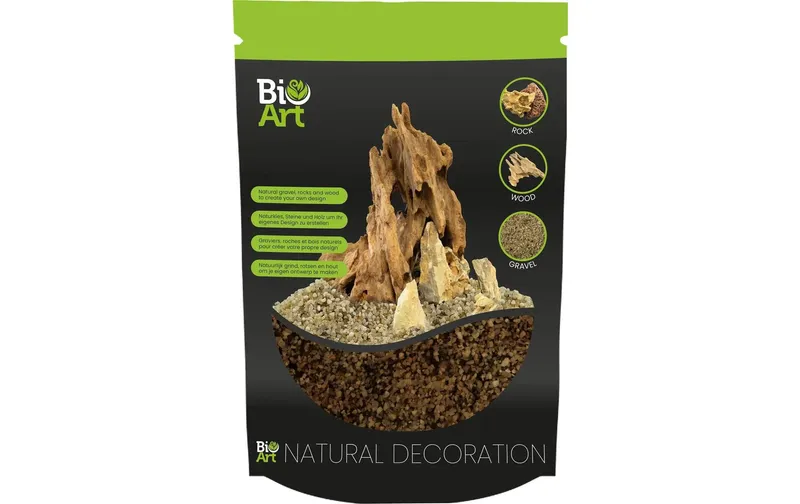 Bio Art Gravel naturalekies marrone, 800gr