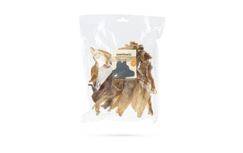 Beeztees Kausnack Kaninchenohren, 16 pezzi